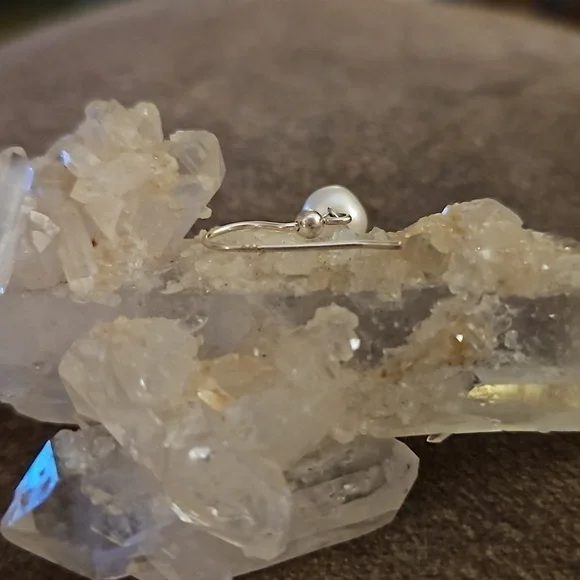 Set of Sterling Silver Pearl Earrings - Picture 3 of 6